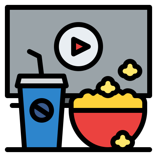 movie-screen-with-popcorn-and-juice-picture